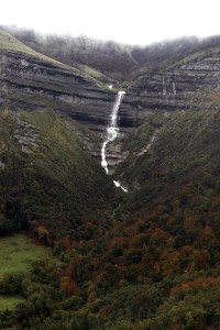 Cascada de San Miguel, en el Valle de Mena