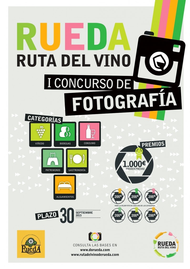 La D.O. Rueda convoca el I Concurso de Fotografía “Ruta del Vino de Rueda”