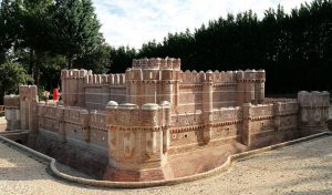 Réplica del castillo de Coca (Segovia). Foto: Cristina Martín.