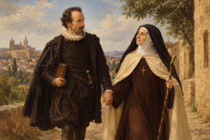Cervantes y Teresa